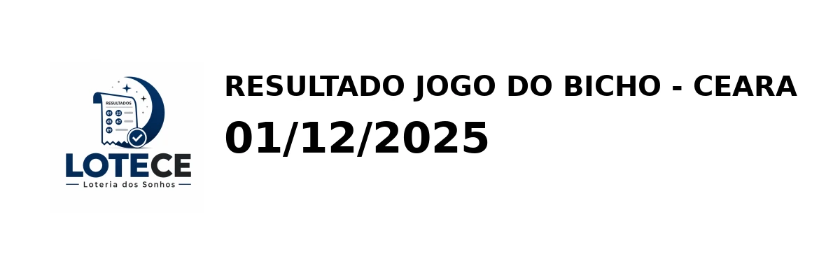 Resultado do Ceará em 01/12/2025