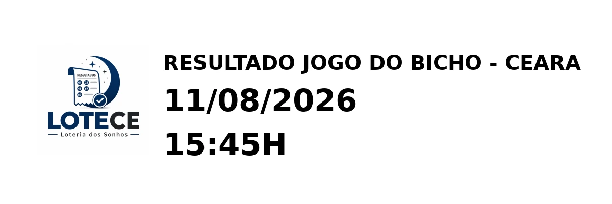 Resultado do Ceará em 11/08/2026 às 15:45H