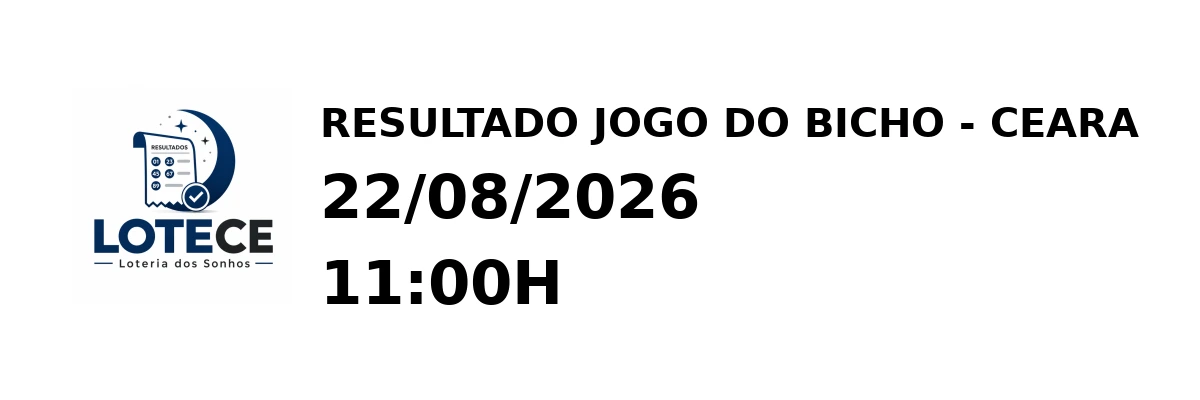 Resultado do Ceará em 22/08/2026 às 11:00H