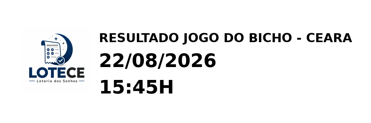 Resultado do Ceará em 22/08/2026 às 15:45H