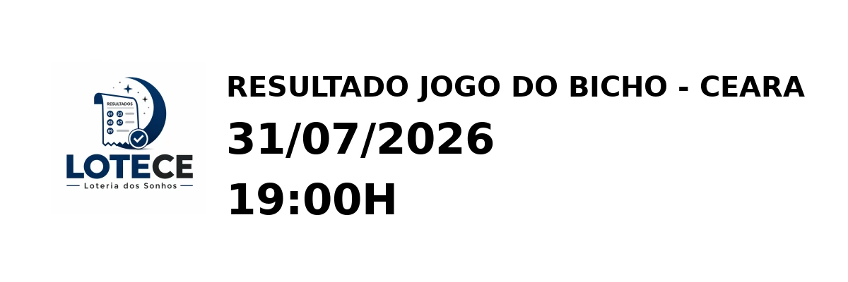 Resultado do Ceará em 31/07/2026 às 19:00H