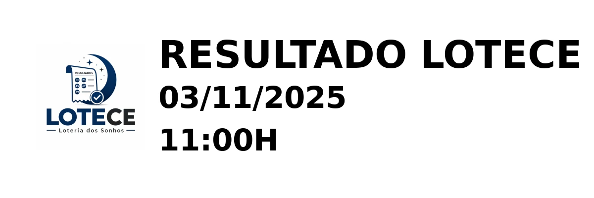 LOTECE em 03/11/2025 às 11:00H