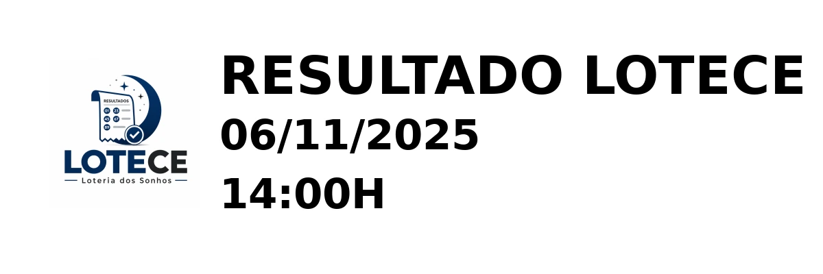 LOTECE em 06/11/2025 às 14:00H